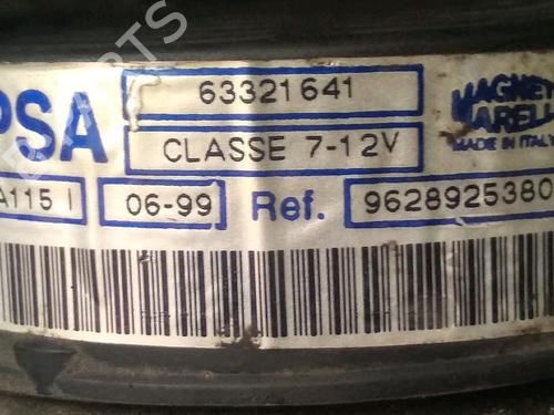 Used Alternator Alternator CITROËN SAXO (S0, S1) 1.0 X (50 hp) 30064606 30064606