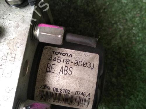 ABS pump TOYOTA YARIS (_P9_) 1.4 D-4D (NLP90_, NLP90R) | BP30073442M43