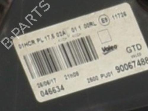 Used Left headlight Left headlight PEUGEOT 208 I (CA_, CC_) 1.6 HDi / BlueHDi 75 (75 hp) 35921261 35921261
