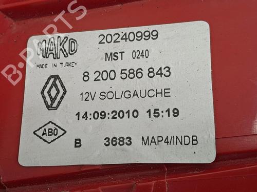 Left taillight RENAULT CLIO III Grandtour (KR0/1_) 1.5 dCi (KR0F) | BP28285503C34 