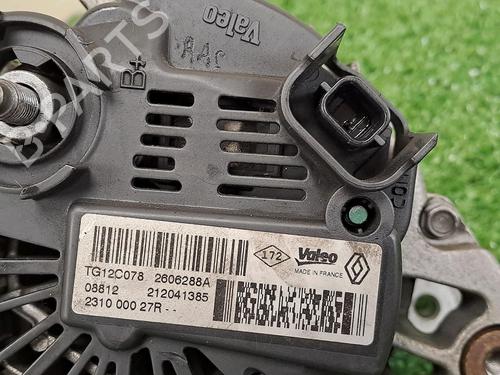 Generator RENAULT MEGANE III Hatchback (BZ0/1_, B3_) 1.5 dCi (BZ09, BZ0D, BZ1W, BZ29, BZ14) (110 hp) 30068158