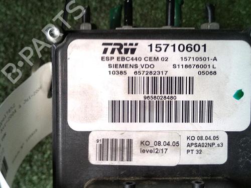 ABS pump PEUGEOT 407 (6D_) 2.0 HDi 135 (6DRHRH, 6DRHRE, 6DRHRG, 6DRHRJ) | BP30072920M43