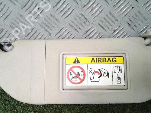 Used Right sun visor Right sun visor CITROËN C3 II (SC_) 1.4 HDi 70 (SC8HZC, SC8HR0, SC8HP4) (68 hp) 29952896 29952896