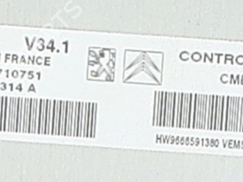 Engine control unit (ECU) CITROËN C3 II (SC_) 1.1 i | BP31160746M57 