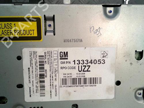 Used Radio Radio OPEL ASTRA J (P10) 1.7 CDTI (68) (110 hp) 29947350 29947350