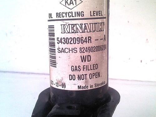 Right front shock absorber DACIA DOKKER MPV (KE_) 1.5 dCi (KEAJ, KEAH) | BP30075244M17 