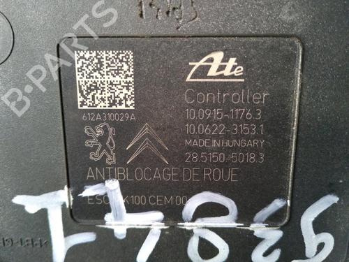 ABS pump PEUGEOT 208 I (CA_, CC_) 1.2 VTI 82 | BP17162196M43 