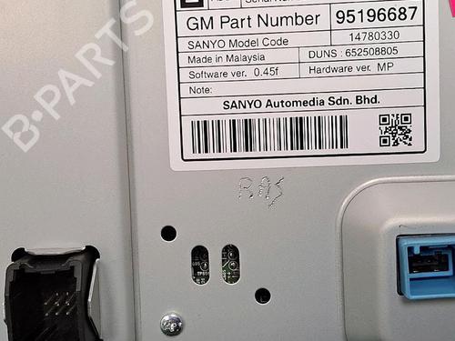 Display monitor OPEL ASTRA J (P10) 1.7 CDTI (68) | BP29947125C48