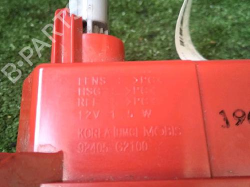 Rear fog light HYUNDAI IONIQ (AE) 1.6 GDI Plug-in Hybrid | BP30075833C37