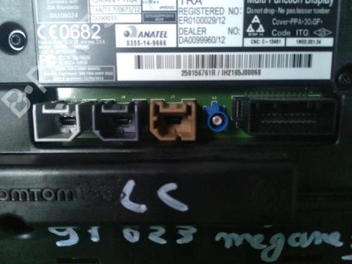 Display monitor RENAULT MEGANE III Hatchback (BZ0/1_, B3_) 1.5 dCi (BZ09, BZ0D, BZ1W, BZ29, BZ14) | BP30071368C48 