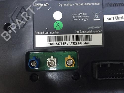 Display monitor RENAULT LAGUNA III Grandtour (KT0/1) 2.0 dCi (KT01, KT08, KT09, KT0K, KT12, KT1D, KT1W) | BP30069448C48 