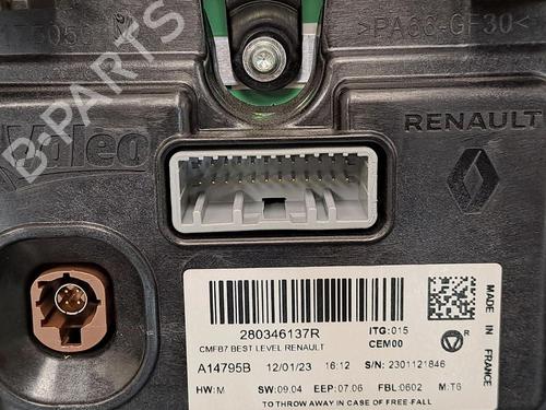 Display monitor RENAULT CLIO V (B7_) 1.0 LPG (B7MT) | BP29949154C48