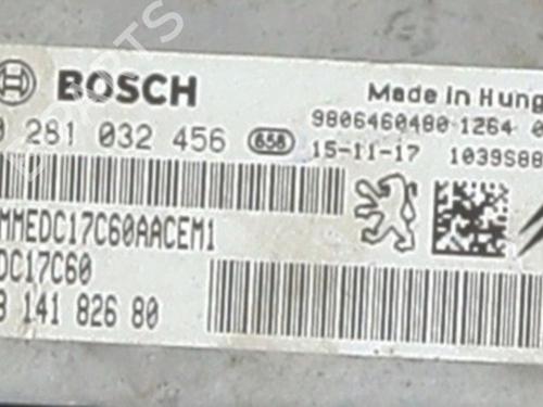 Engine control unit (ECU) PEUGEOT 208 I (CA_, CC_) 1.6 HDi / BlueHDi 75 | BP31097744M57 