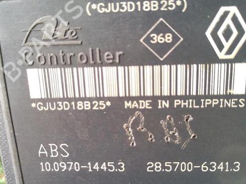 ABS pump RENAULT MEGANE III Hatchback (BZ0/1_, B3_) 1.2 TCe (BZ2B, BZ11) | BP29952877M43