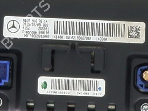 Used Display monitor Display monitor MERCEDES-BENZ CLA Shooting Brake (X117) CLA 220 CDI / d (117.903) (177 hp) 32440421 32440421