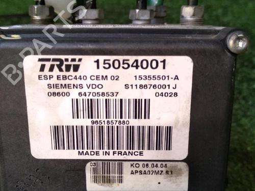 ABS pump PEUGEOT 407 SW (6E_, 6D_) 2.0 HDi 135 | BP29951110M43 