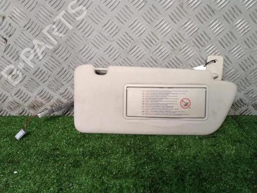 Used Right sun visor Right sun visor PEUGEOT 3008 I MPV (0U_) 1.6 HDi (112 hp) 29951031 29951031