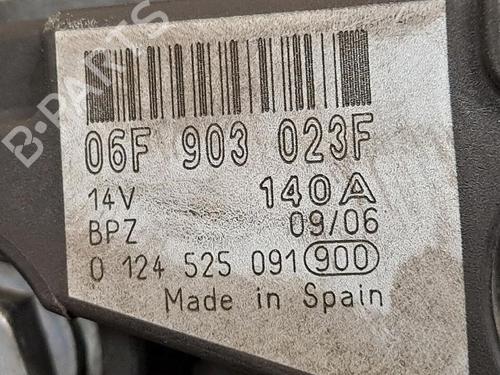 Alternator VW TOURAN (1T1, 1T2) 1.9 TDI | BP29947775M7