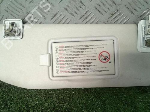 Used Right sun visor Right sun visor PEUGEOT 208 I (CA_, CC_) 1.4 HDi (68 hp) 30075757 30075757