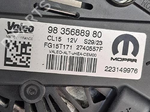 Alternator PEUGEOT 308 III (FB_, FH_, FP_, F3_, FM_) PureTech 130 (FPHNSL, FPHNST) | BP30064410M7