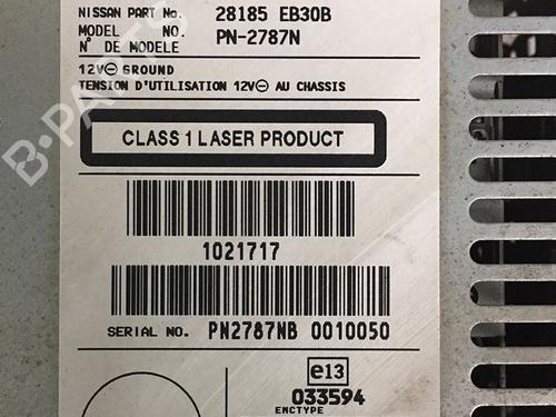 Radio NISSAN NAVARA NP300 (D40) 2.5 dCi 4WD | BP30069302E6 