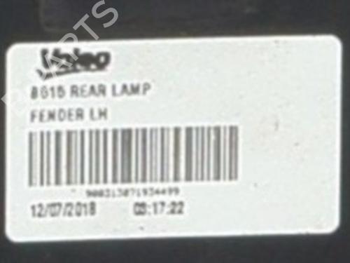 Left taillight FORD ECOSPORT 1.5 TDCi EcoBlue | BP31852401C34 