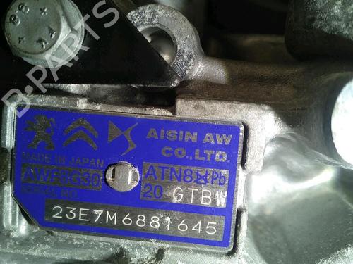 Gearbox PEUGEOT 308 III (FB_, FH_, FP_, F3_, FM_) PureTech 130 (FPHNSL, FPHNST) | BP30064401M3