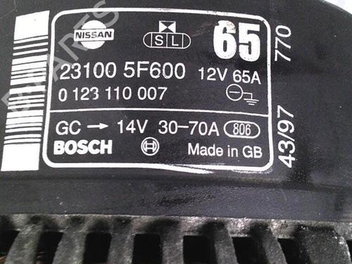 Generator NISSAN MICRA II (K11) 1.3 i 16V (HK11) (75 hp) 30074910