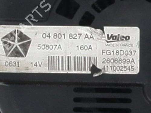 Used Alternator Alternator 39526804 39526804