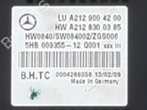 Climate control MERCEDES-BENZ E-CLASS Coupe (C207) E 350 CDI (207.322) | BP39720112I5 - Image 5
