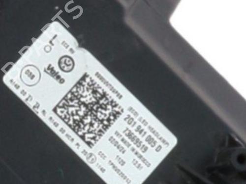 Venstre forlygte VW POLO VI (AW1, BZ1, AE1) 1.0 TSI | BP37731237C28 - Image 2