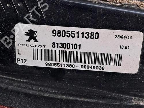Left tailgate light PEUGEOT 3008 I MPV (0U_) 1.6 HDi | BP22990554C79 