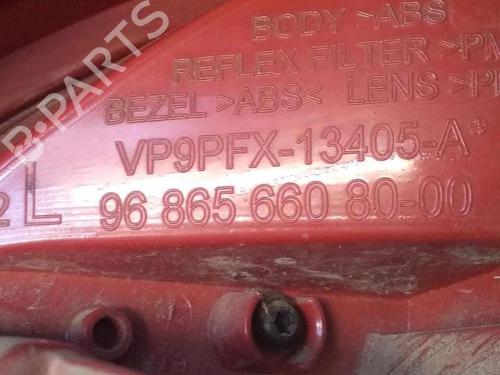 Left taillight PEUGEOT 207 (WA_, WC_) 1.4 | BP30076501C34 