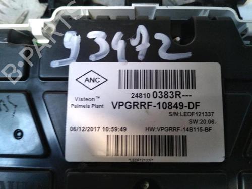 Instrument cluster RENAULT CLIO IV (BH_) 1.5 dCi 90 | BP30073270C47 