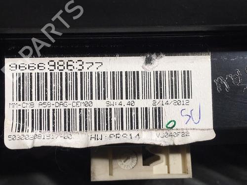 Used Instrument cluster CITROËN C3 Picasso (SH_) 1.6 HDI 90 (92 hp) 30070281