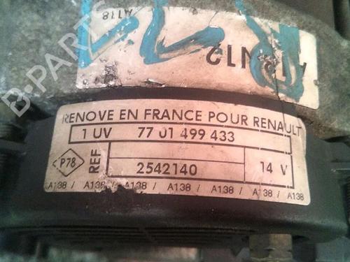 Alternator RENAULT RAPID Box Body/MPV (F40_, G40_) 1.1 (F401) | BP30073760M7 