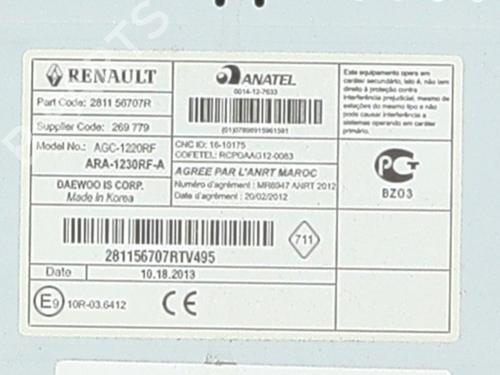 Radio RENAULT TWINGO II (CN0_) | BP36760927E6 - Image 3