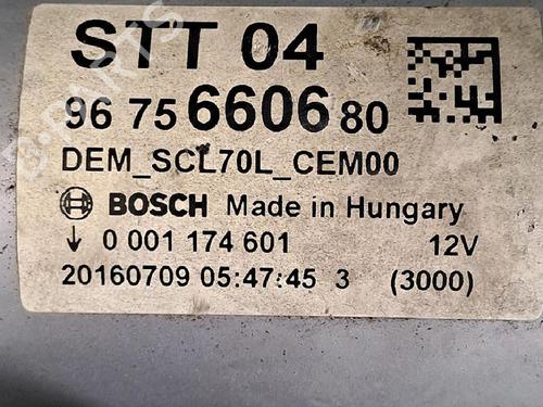 Starter PEUGEOT 3008 I MPV (0U_) 1.6 BlueHDi 120 | BP30063758M8