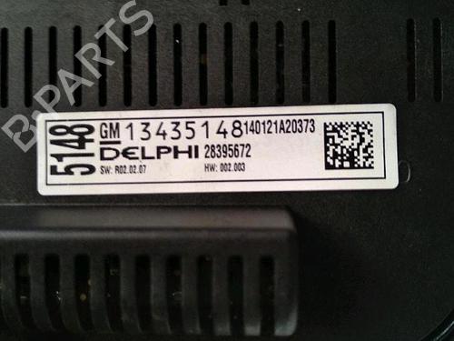 Climate control OPEL ASTRA J (P10) 1.7 CDTI (68) | BP30075793I5