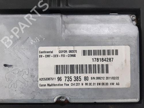 Instrument cluster CITROËN C4 Picasso I MPV (UD_) 1.6 HDi 110 | BP30069915C47