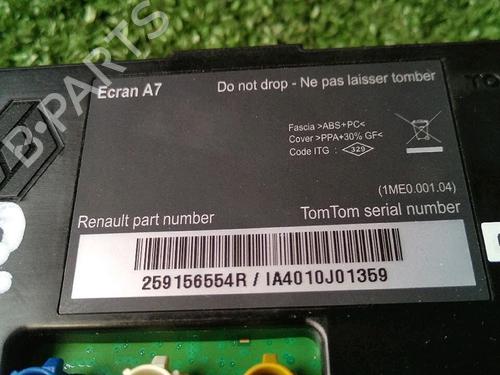 Display monitor RENAULT MEGANE III Hatchback (BZ0/1_, B3_) 1.5 dCi (BZ09, BZ0D, BZ1W, BZ29, BZ14) | BP30074214C48