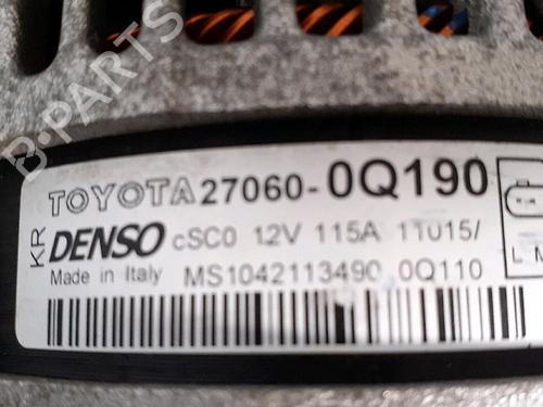 Generator TOYOTA AYGO (_B4_) 1.0 (KGB40) (69 hp) 30069806