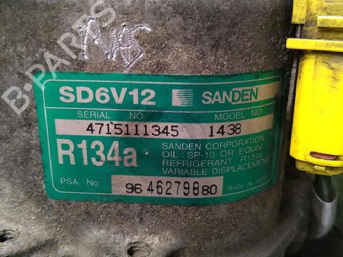 Compressor A/A PEUGEOT 206 Hatchback (2A/C) 1.4 HDi eco 70 (68 hp) 29951500