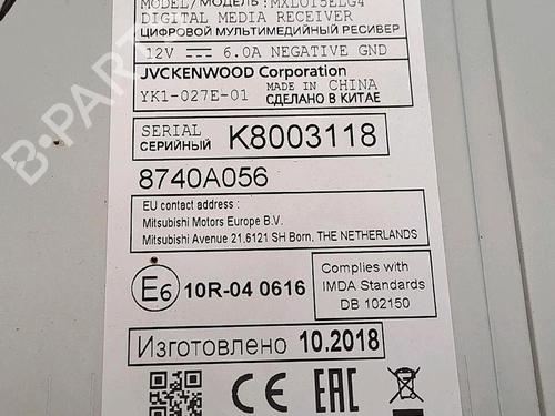 Radio MITSUBISHI OUTLANDER III (GG_W, GF_W, ZJ, ZL, ZK) 2.4 Hybrid 4WD (GG3W) | BP30065560E6