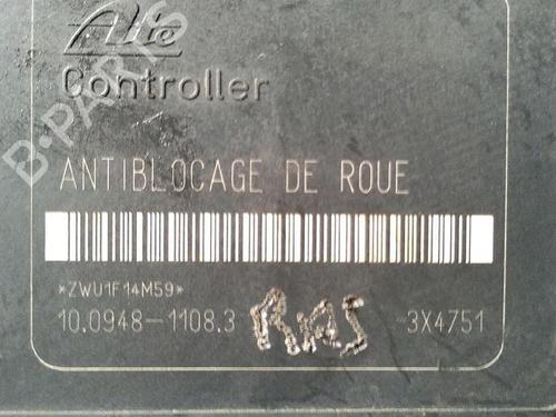 ABS Bremseaggregat PEUGEOT 206 CC (2D) 1.6 16V (2DNFUF, 2DNFUR) | BP30076044M43