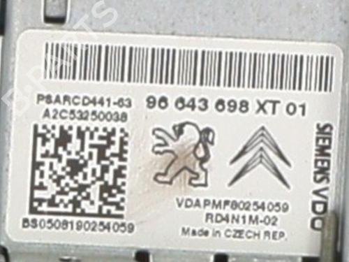 Used Radio Radio PEUGEOT 207 (WA_, WC_) 1.4 HDi (68 hp) 31669079 31669079