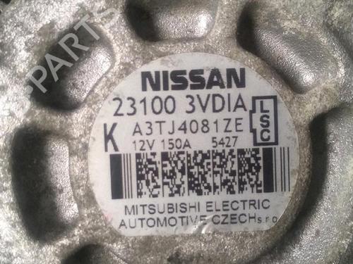 Alternator NISSAN NOTE (E12) 1.5 dCi | BP29952819M7