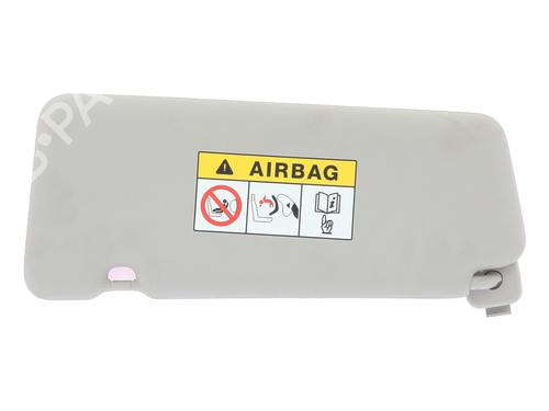 Used Right sun visor RENAULT ZOE (BFM_) ZOE (BFMC, BFMD) (136 hp) 32518814