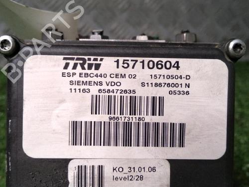 ABS pump PEUGEOT 407 (6D_) 2.0 HDi 135 (6DRHRH, 6DRHRE, 6DRHRG, 6DRHRJ) | BP30075834M43 