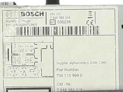 Radio FIAT DUCATO Platform/Chassis (250_) 100 Multijet 2,2 D | BP37730848E6 - Image 2